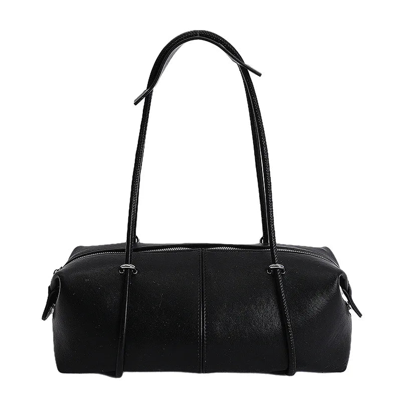 OLANE Boston Leather Pillow Shoulder Bag GreenWomen's Handbags