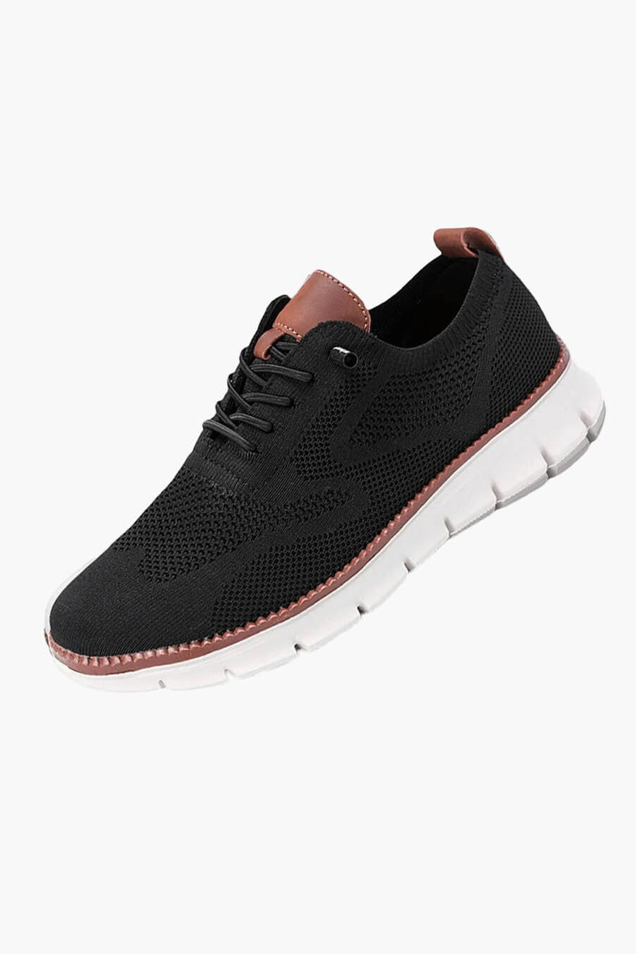 OLANE Breathable Non - Slip Knit Sneakers Green39Men's Shoes