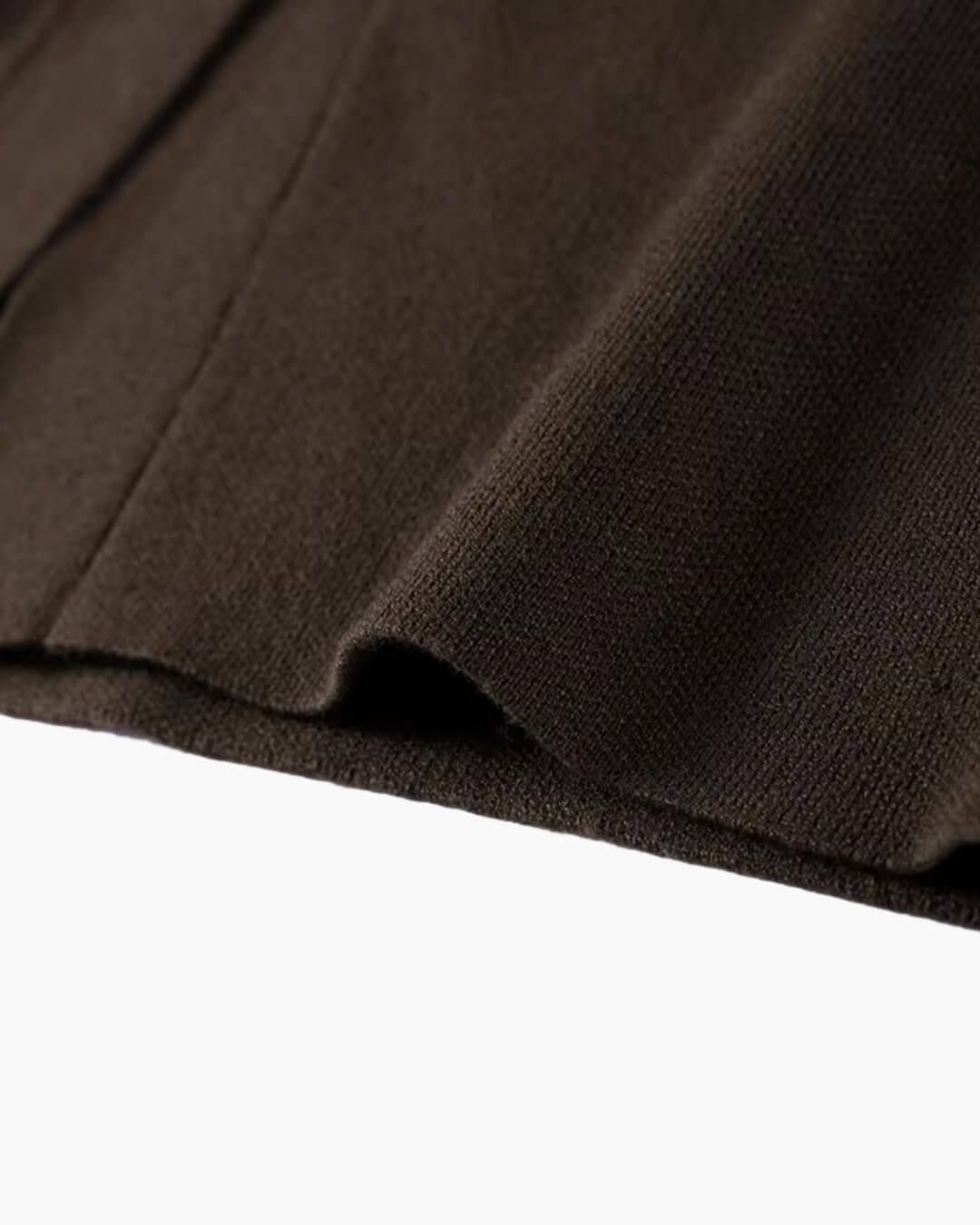 OLANE Classic V-Neck Buttoned Cardigan BrownLCardigan