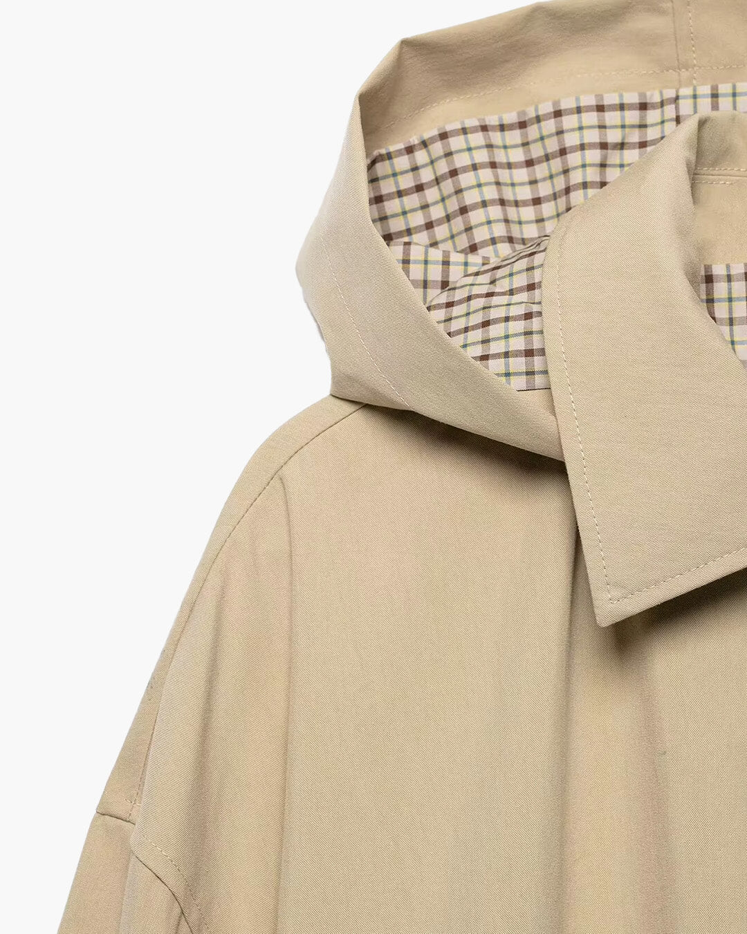 Jacke mit Kapuze und Kordelzug und Reißverschluss