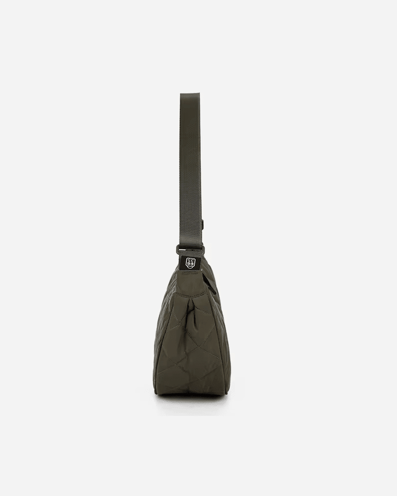OLANE Half-Moon Crossbody Belt Bag DarkbrownBag