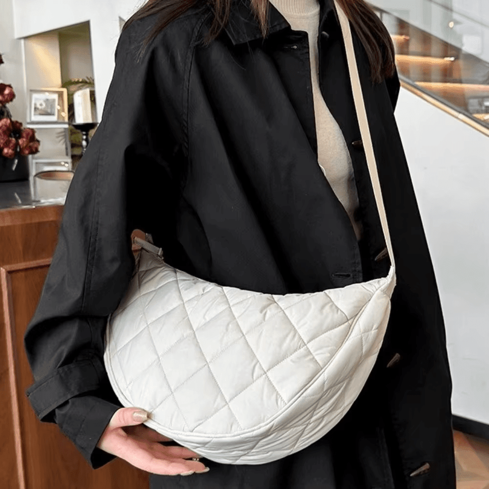 OLANE Half-Moon Crossbody Belt Bag DarkbrownBag