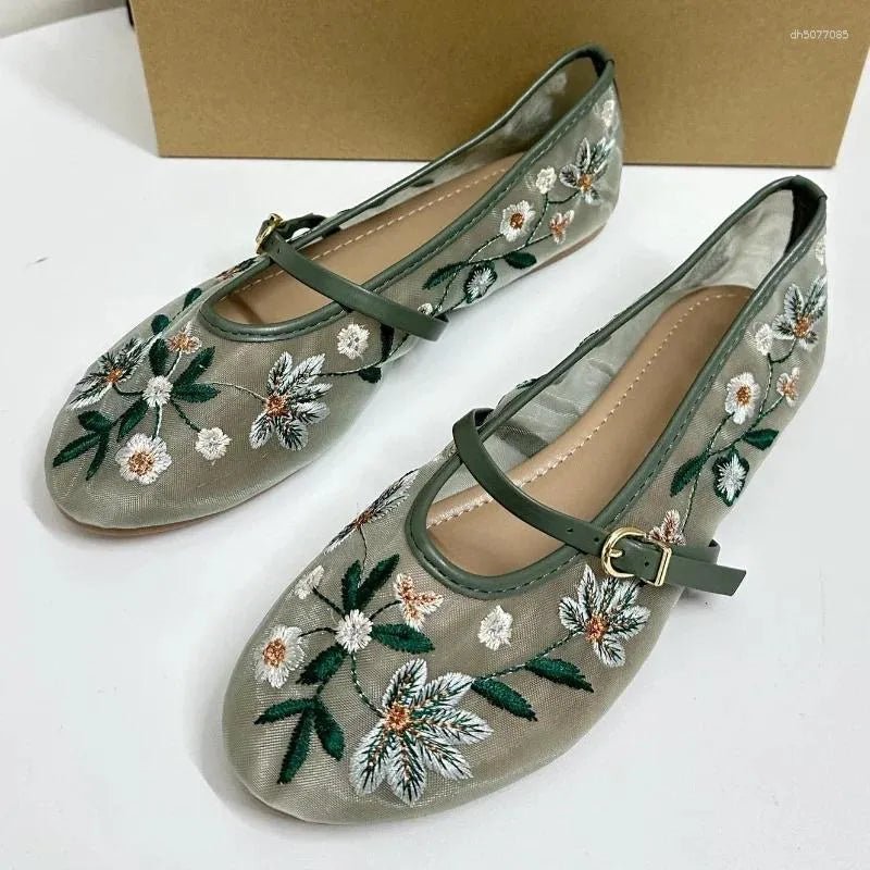 Kate – bestickte Ballerinas