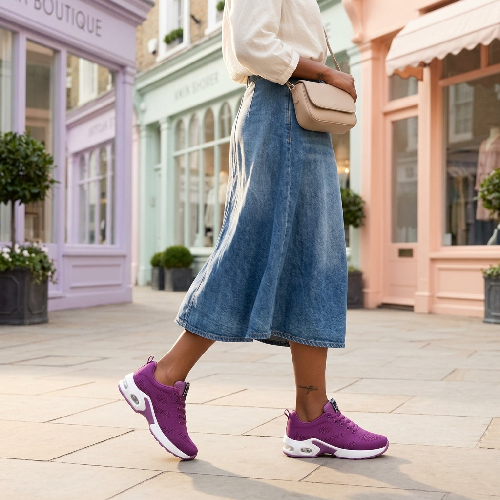 Leichte, gepolsterte Walking-Schuhe