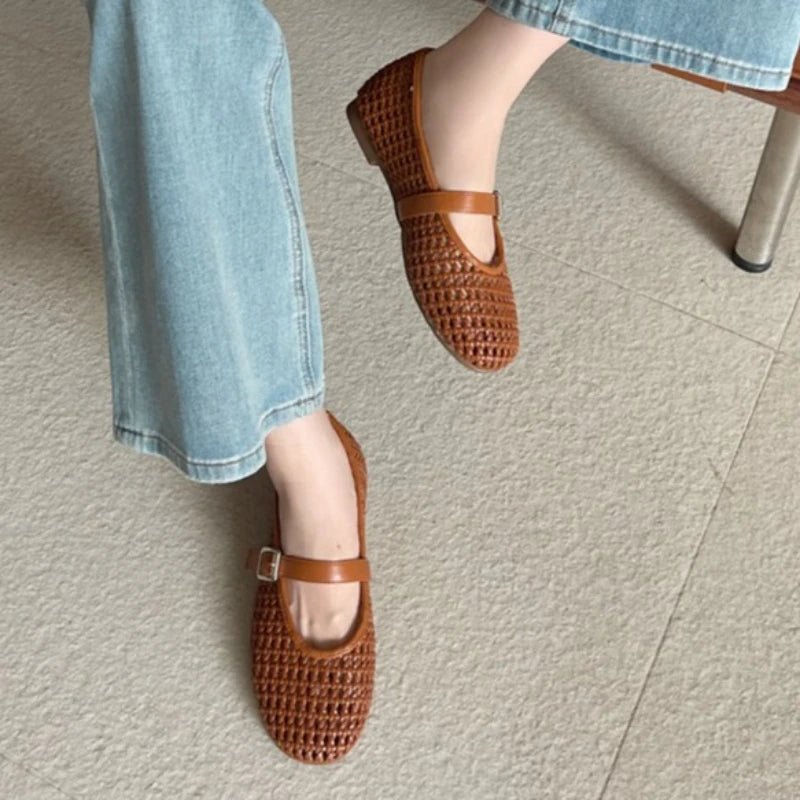 Luana – Mesh Ballerina-Pumps