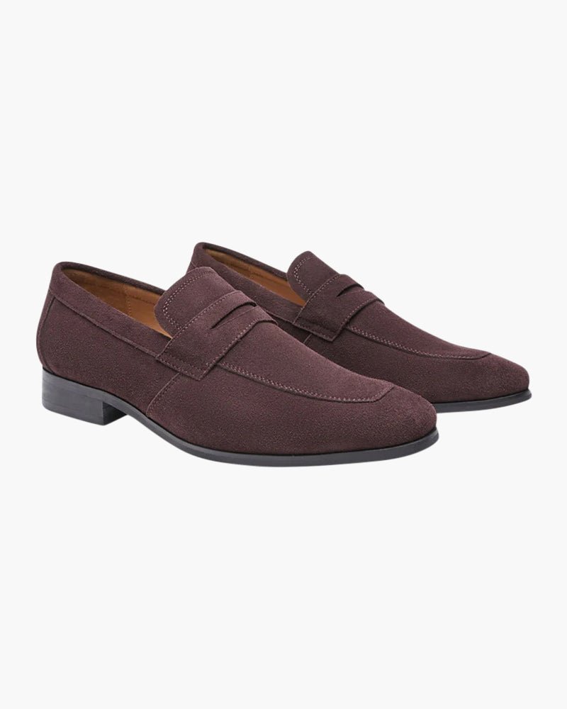 Aglaza – Retro Velours-Pennyloafer