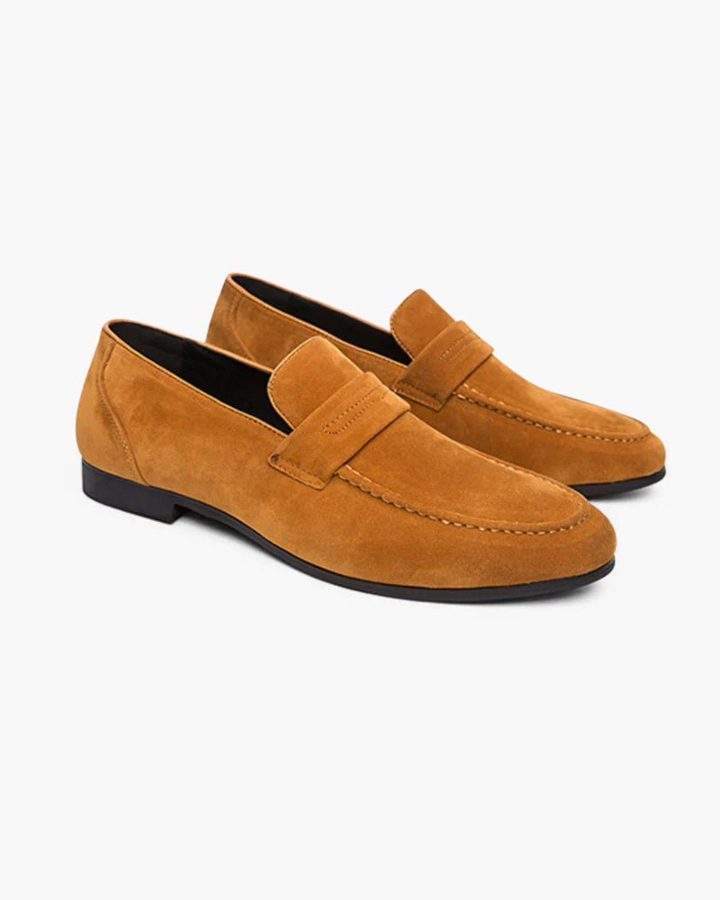 Aglaza – Retro Velours-Pennyloafer