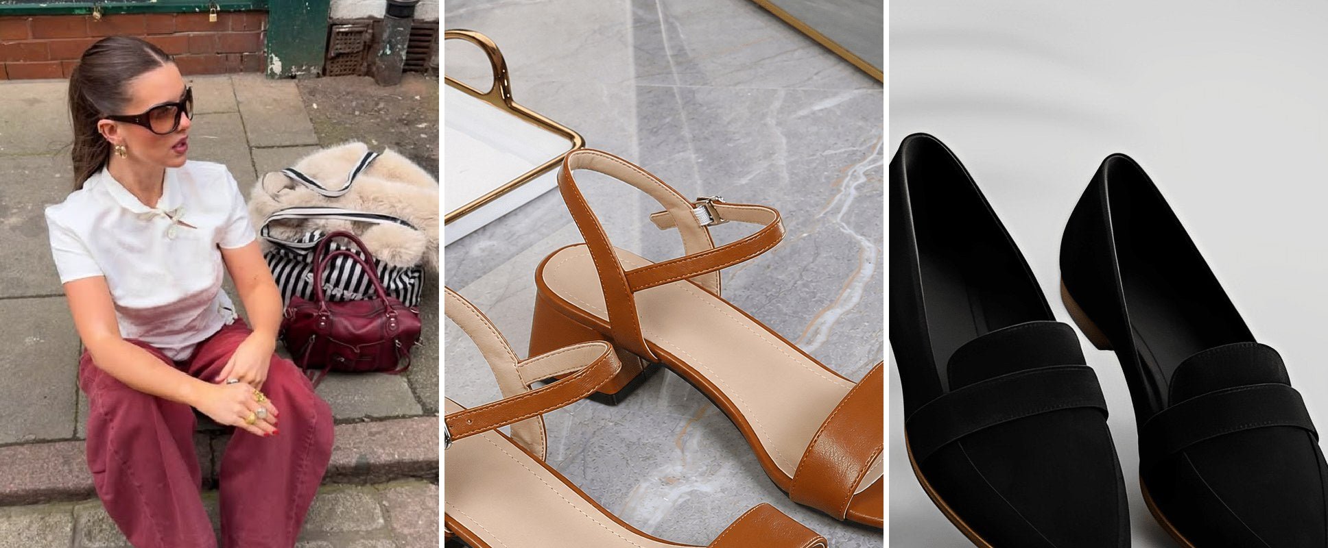 Schuhe mit mattem Lederfinish: vielseitige Begleiter für den Herbst