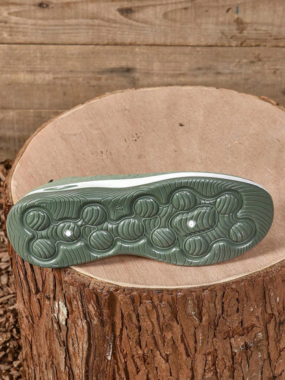 Comfort Slip-On Knitted Walking Shoe