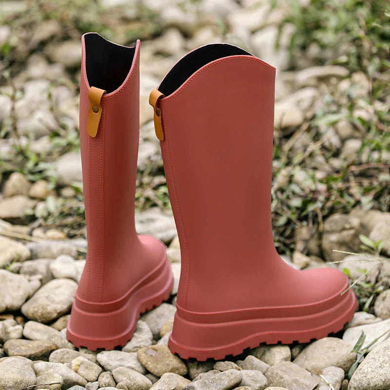 High Waterproof Rain Boots