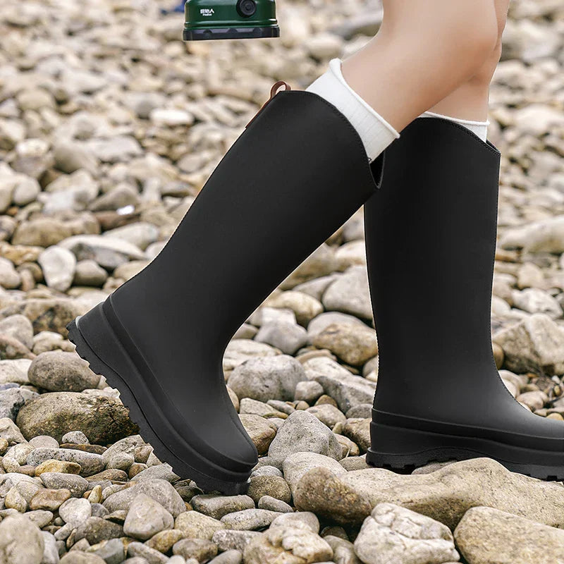 High Waterproof Rain Boots