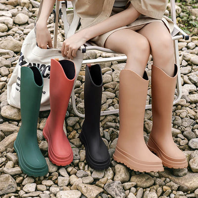 High Waterproof Rain Boots