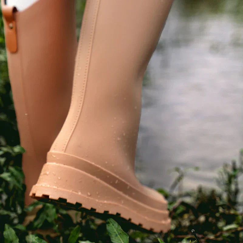 High Waterproof Rain Boots