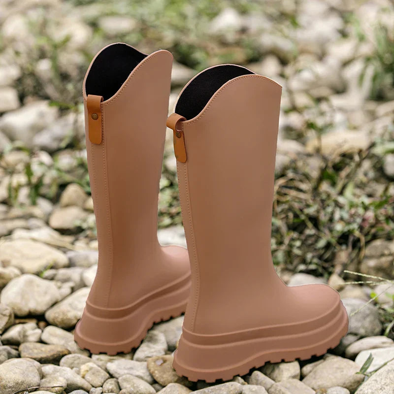 High Waterproof Rain Boots