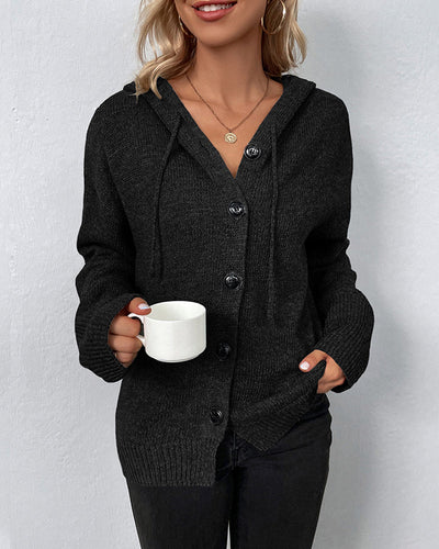 Hooded Cardigan Women
