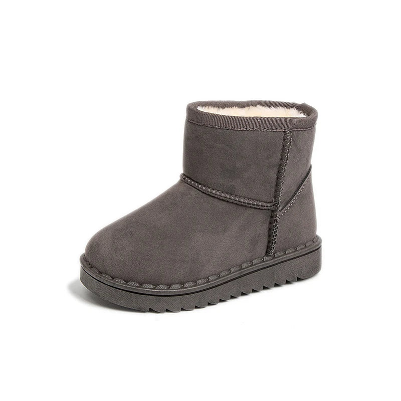 Kids Plush Winter Snow Boots