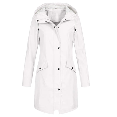 Oversized Waterproof Hooded Raincoat