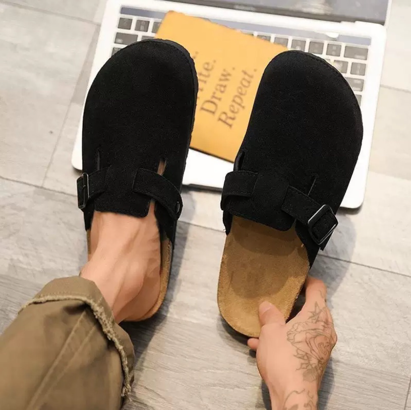 Clog Slip-On con fibbia regolabile