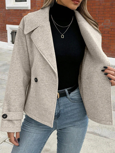 Cropped Wool Jacket