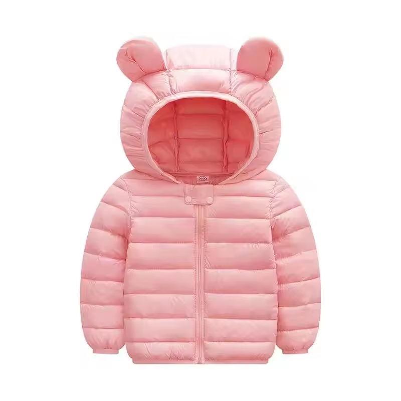 Kids Puffer Bear Jacket