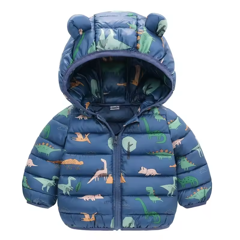 Kids Puffer Bear Jacket