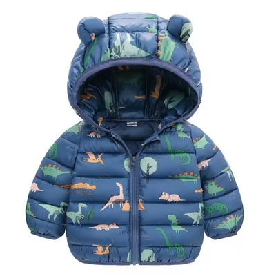 Kids Puffer Bear Jacket