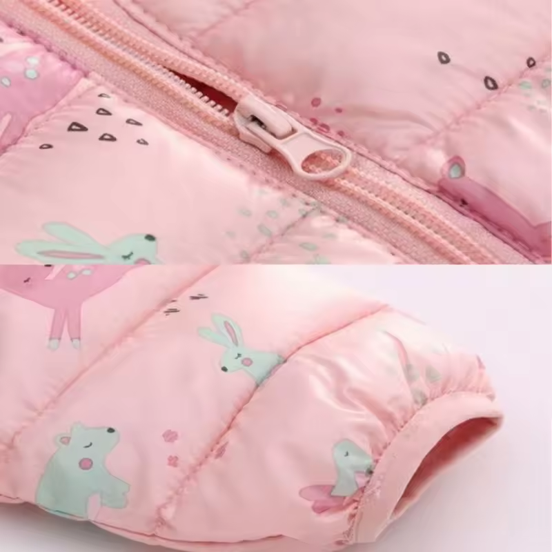 Kids Puffer Bear Jacket