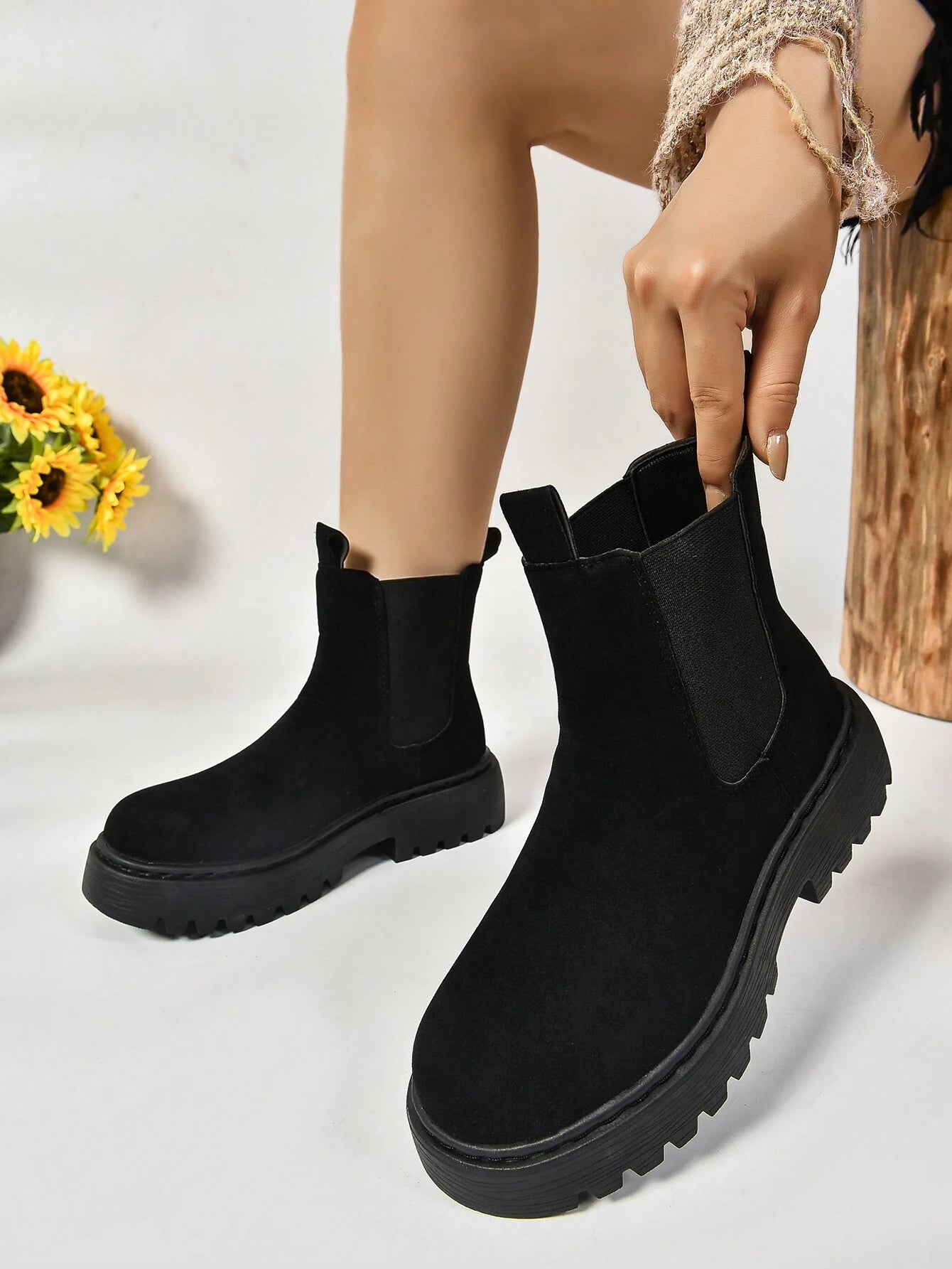Waterproof Suede Leather Boots
