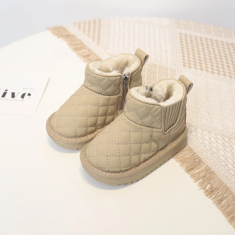 Leather Toddler Snow Boots