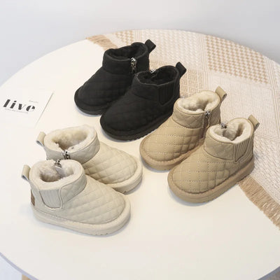 Leather Toddler Snow Boots