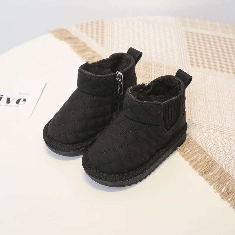 Leather Toddler Snow Boots