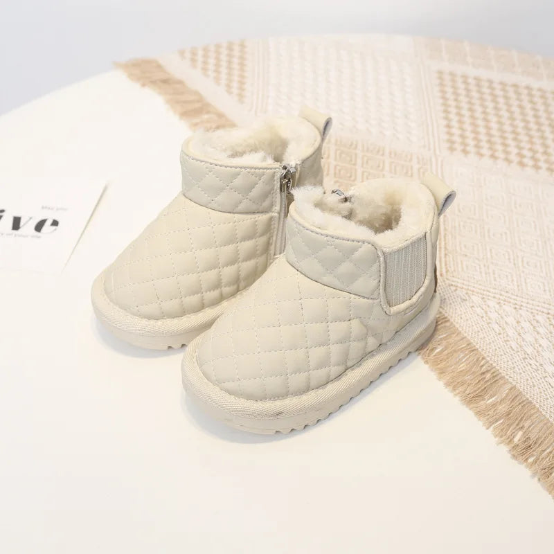 Leather Toddler Snow Boots