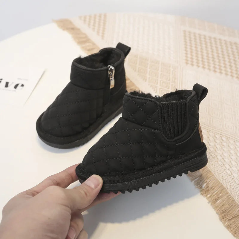 Leather Toddler Snow Boots