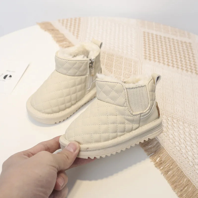 Leather Toddler Snow Boots