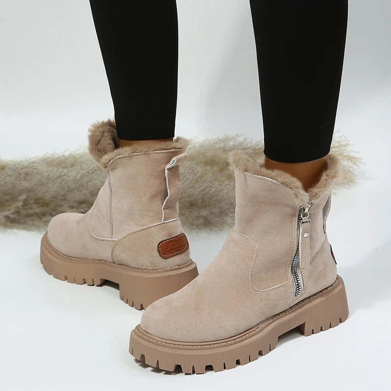 Faux Suede Boots
