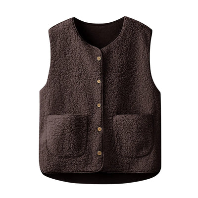 Teddy Fleece Vest