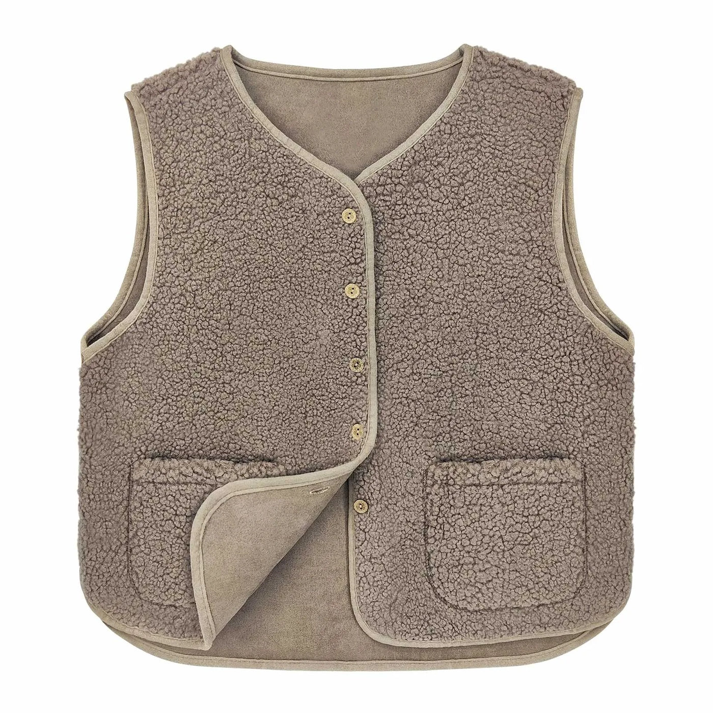 Teddy Fleece Vest