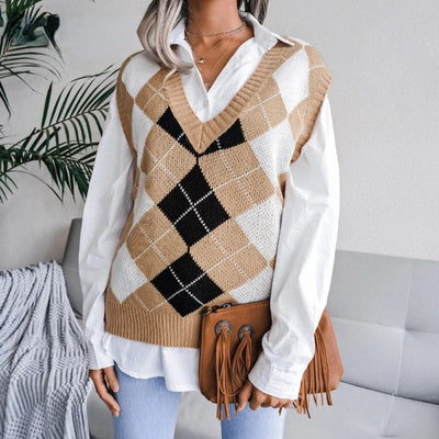 Knitted Sweater Vest