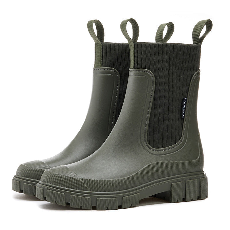 Waterproof Rain Boots Lowcut