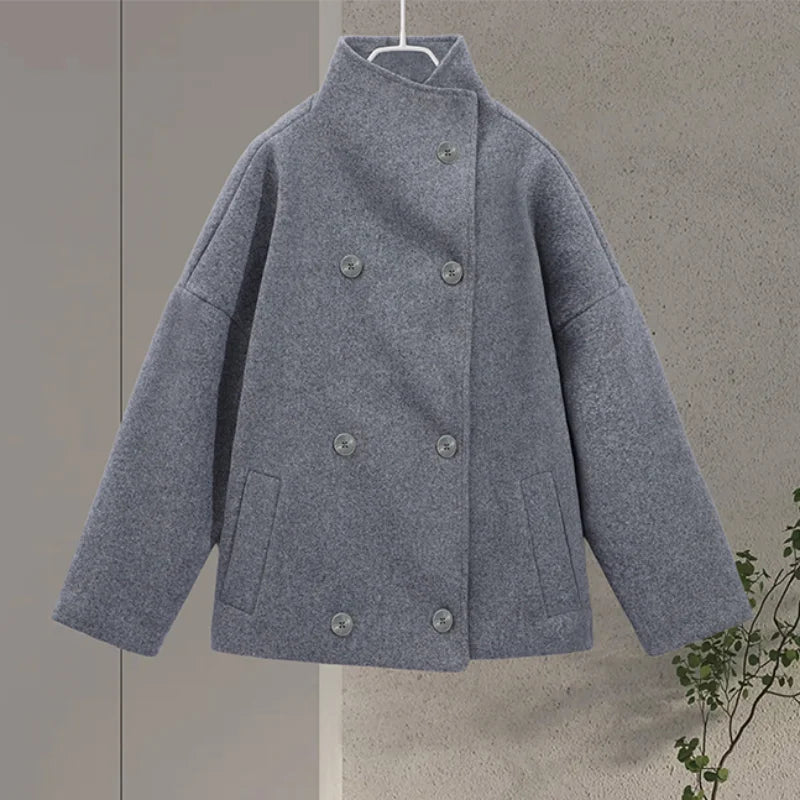 Winter Cape Collar Coat