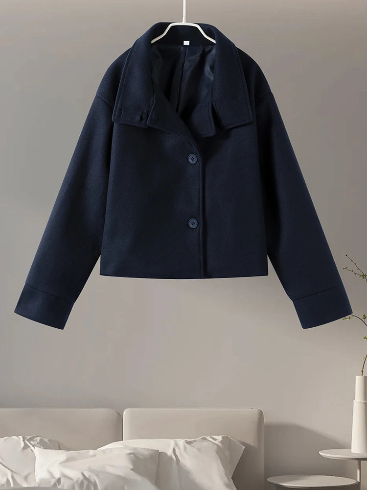 Winter Cape Collar Coat