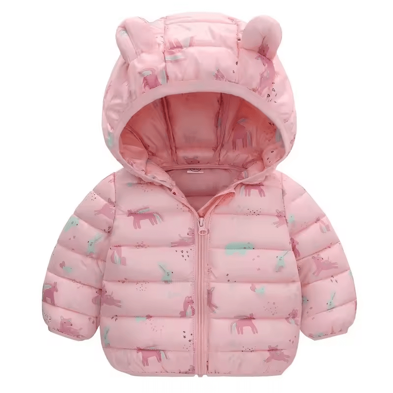 Aevale – Kinder-Steppjacke mit Bärenmotiv