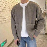 Cardigan zippé en maille Afane