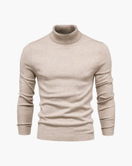 Agata – Schmal geschnittener Herren-Rollkragenpullover aus Feinstrick