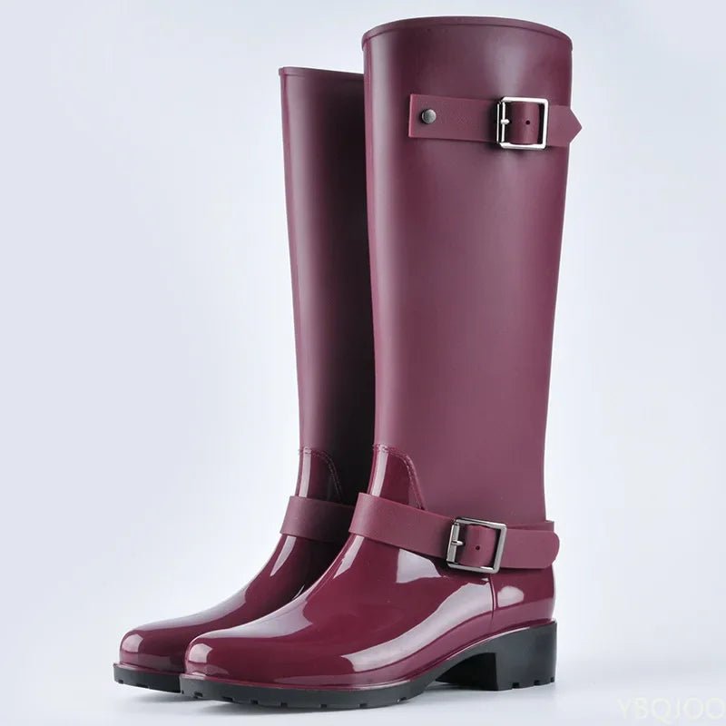 Ahlinda – Wasserdichte Regenstiefel mit hohem Schaft
