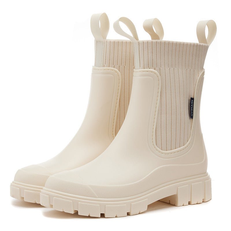 Ahlisa – Wasserdichte Regenstiefel mit niedrigem Schaft