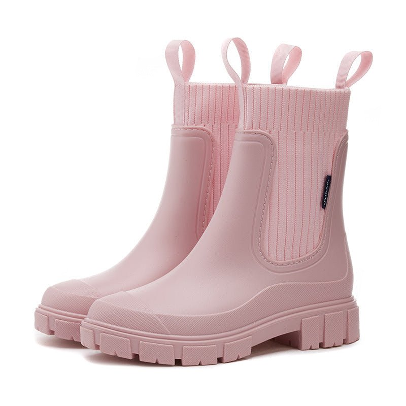 Ahlisa – Wasserdichte Regenstiefel mit niedrigem Schaft