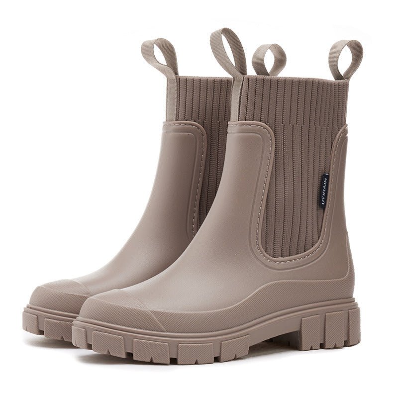 Ahlisa – Wasserdichte Regenstiefel mit niedrigem Schaft