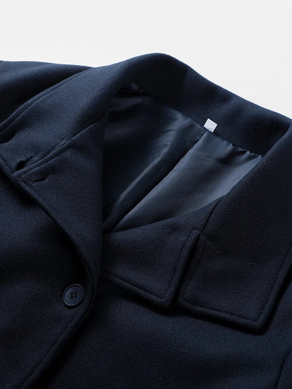 Olane Brand Winter Cape Collar Coat BeigeSCoats & Jackets