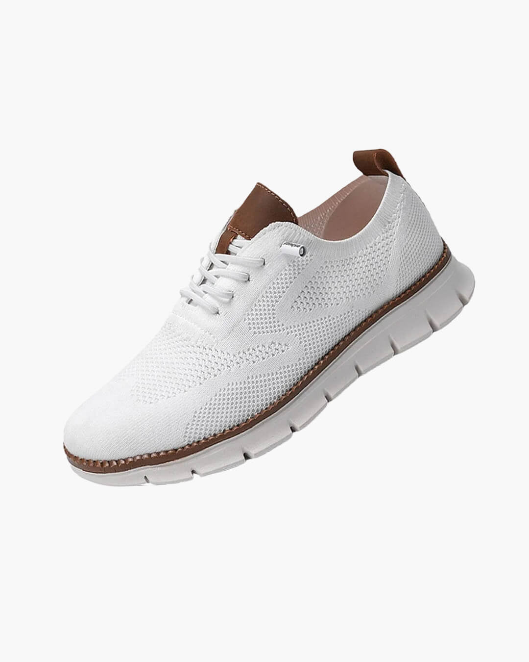 OLANE Breathable Non - Slip Knit Sneakers Green39Men's Shoes